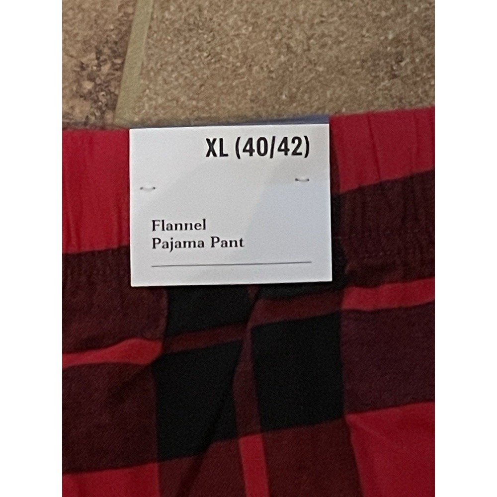 Goodfellow & Co. Men's Plaid Flannel Pajama Pants Size XL (40/42) New with Tags - Picture 6 of 7